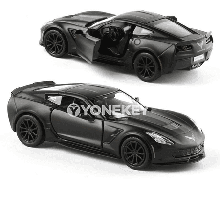 1:36 Chevrolet Corvette Grand Sport C7 metal modeli, kolleksiýa üçin