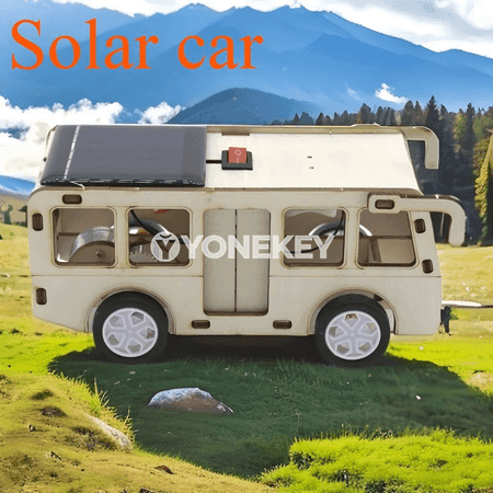 Çagalar üçin gün energiýaly DIY ylmy model oýunjaklary
