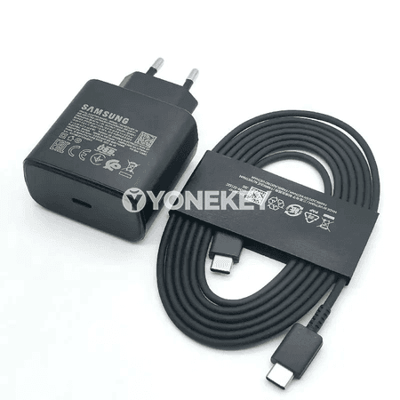 Samsung 45W çalt zarýad beriji adapter, 1.8 m Type-C kabel bilen