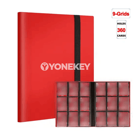 Trading kartlar üçin binder kitap, 160/360/480 sahypaly