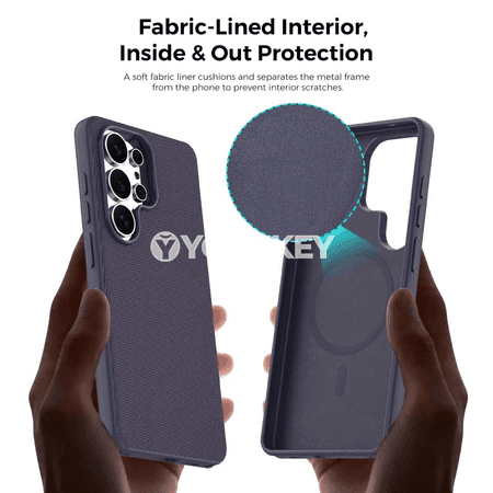 Samsung S24/S25/S26 Ultra üçin magnitli premium telefon gapagy