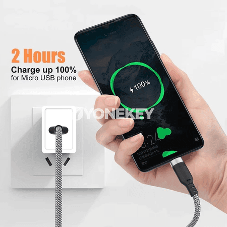 NNBILI Micro USB çalt zarýad kabeli, 1m/1.5m/2m/3m/5m/8m