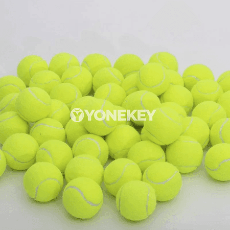 Itler üçin rezin tenis topy, oýunjak we tälim üçin amatly