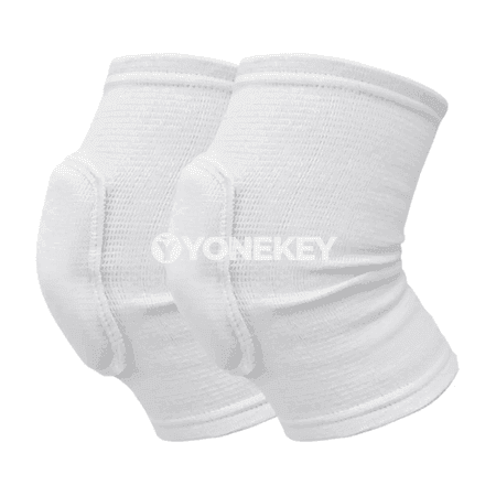 2 bölek sport dyz goragçysy, elastik kompressiýa dyz ýassygy