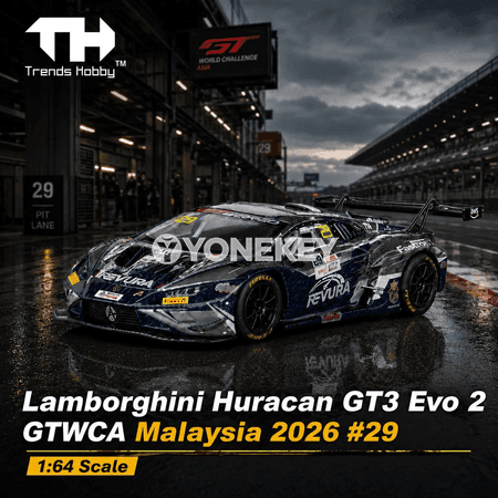 Lamborghini Huracan GT3 EVO2 1:64 metal awtoulag modeli