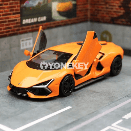 Lamborghini Revuelto 1:36 metal model maşyn, çagalar üçin