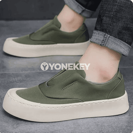 Erkekler üçin rahat slip-on gündelik platforma krasowkalar