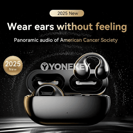 Simsiz Bluetooth earclip naýnikler, sport üçin ýeňil we amatly
