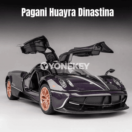 Pagani Huayra Roadster 1:32 sesli yşykly metal model awtoulag