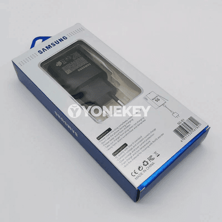 Samsung 25W Type-C çalt zarýad beriji adapter, kabel bilen