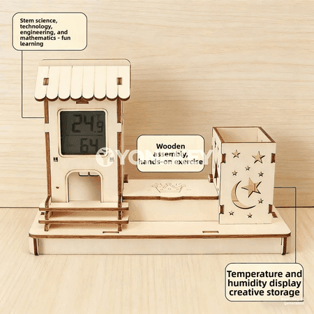 Çagalar üçin DIY temperatura we çyglylyk okuw modeli