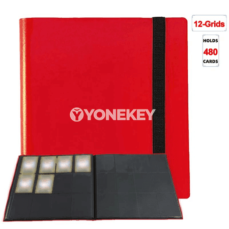 Trading kartlar üçin binder kitap, 160/360/480 sahypaly