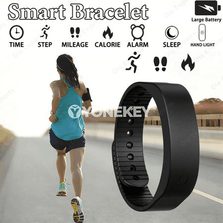 LED sanly oýanma sagady, titremeli budikly sport bileklik HT30