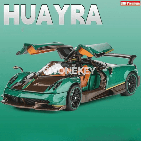 Pagani Huayra Roadster 1:32 sesli yşykly metal model awtoulag