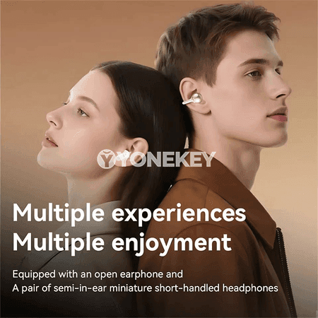 2 jübüt simsiz Bluetooth gulaklyk, LED displeýli, uzyn ömri
