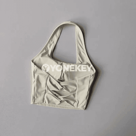 Aýal-gyzlar üçin halter sport bra — ýumşak, ýeňil we çalt guradyjy
