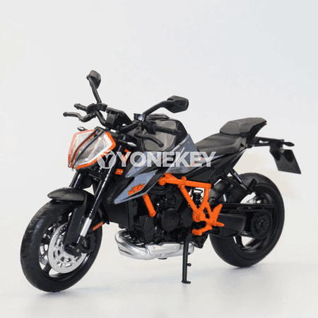 KTM 1290 Super Duke R 2022 metal motosikl modeli 1:12