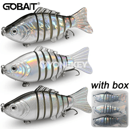 3 sanylyk swimbait balyk ýesirgi toplumy, 18g, 10 sm, gutyly