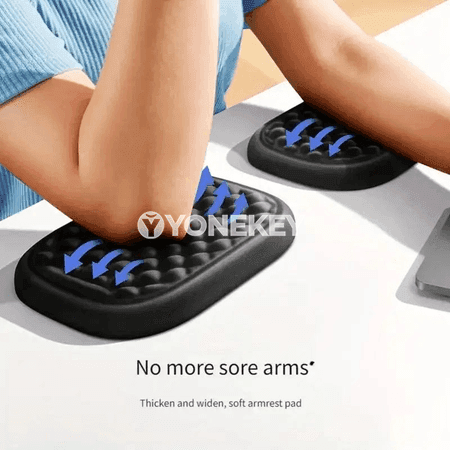 Ergonomiki el bilek we tirsek dynç alyş ýassygy — kompýuter üçin