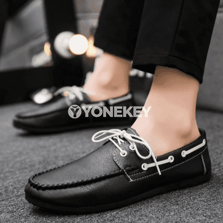 Erkekler üçin tomusky klassik loafers aýakgaplary, ýumşak tabanly