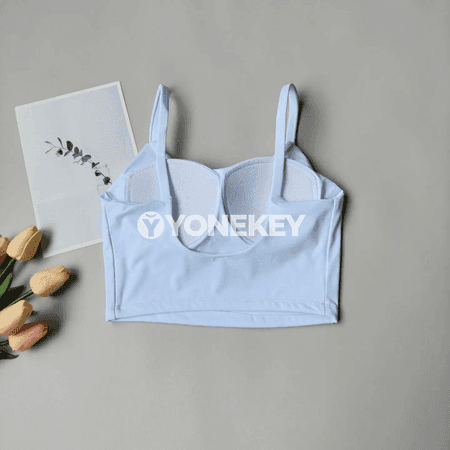 Zenanlar üçin dem alýan sport bra, padly, ýokary amatly