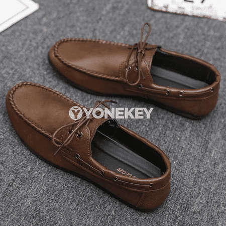 Erkekler üçin tomusky klassik loafers aýakgaplary, ýumşak tabanly