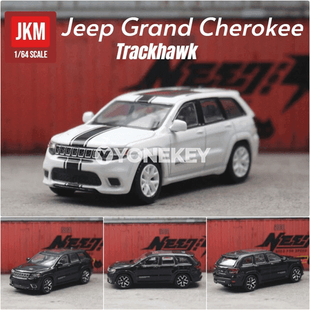 Jeep Grand Cherokee Trackhawk 1:64 metal model awtoulag, SUV