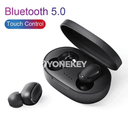 A6S simsiz Bluetooth nauşnik, mikrofonly sport earbuds