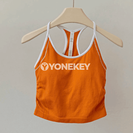 Zenanlar üçin sport top, döş padli, yoga we fitnes üçin amatly