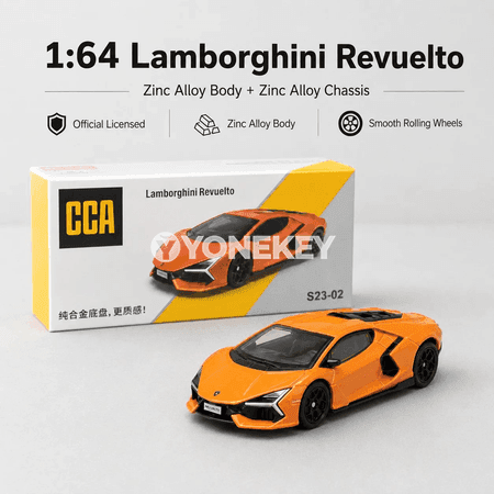 Lamborghini Revuelto 1:64 metal model awtoulag, kolleksiýa üçin