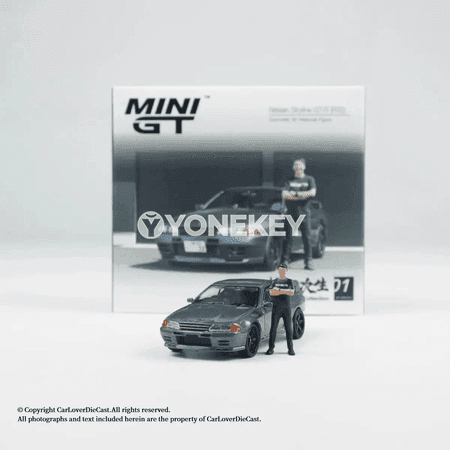MINIGT 1:64 Nissan Skyline GTR R32 metal model awtoulagy