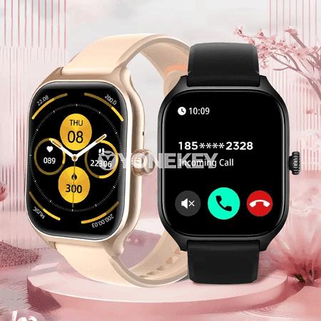 2.01 dýum HD ekranly akylly sagat, Bluetooth jaňly, saglyk gözegçiligi