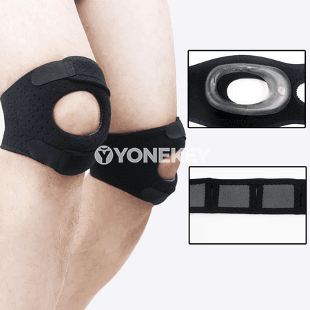 Dyz agyry üçin patella bandy, dyz daňysy we goldaw kemeri