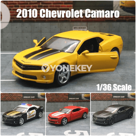 Chevrolet Camaro 1:36 metal modeli, çekilýän oýnawaç awtoulag