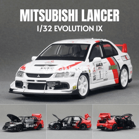 Mitsubishi Lancer EVO Final Edition 1:32 metal model awtoulag