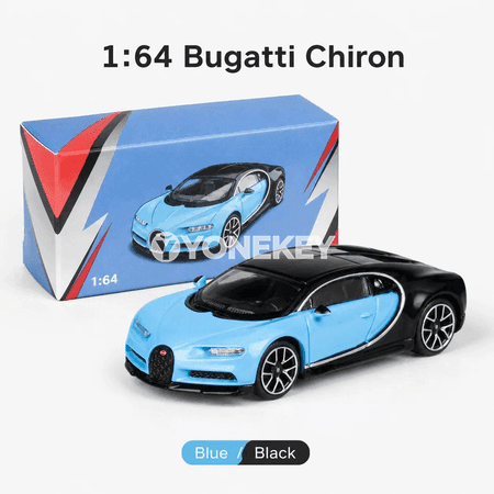 Bugatti Chiron 1:64 metal sport awtoulag modeli