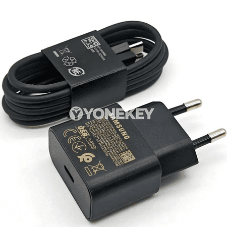 Samsung 25W çalt güýçlendiriji EP-T2510, USB-C, kabelli