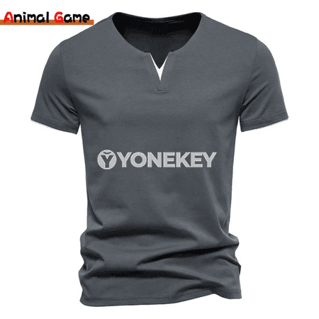 Erkekler üçin gysga ýeňli Henley futbolka