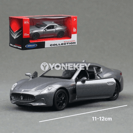 Maserati Granturismo Folgore 1:36 metal maşyn modeli, kolleksiýa sowgat