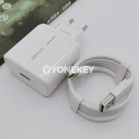 Realme üçin 65W SUPERVOOC çalt zarýad beriji adapter, EU
