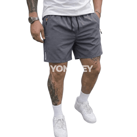 Erkekler üçin ýeňil we çalt guradyjy tomus sport şortik pantalonlar
