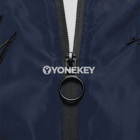 Erkekler üçin ýaz- güýz ýeňil ziperli stend-ýakaly jaket