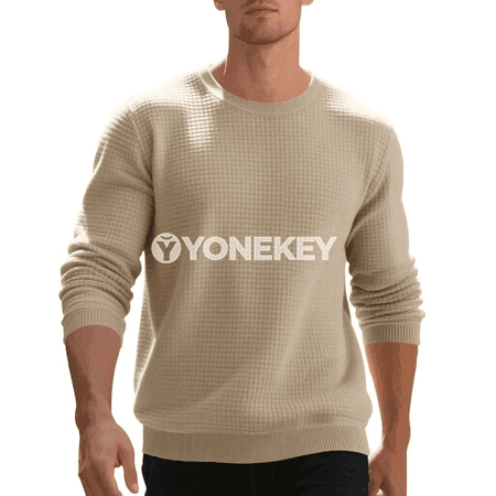Erkekler üçin rahat giň boýunly svitşot, gündelik pullover