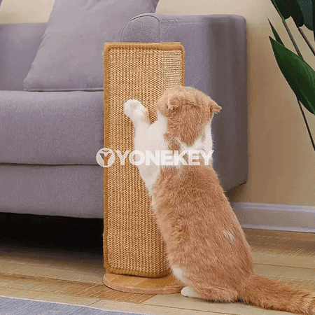 Mämişi düşekli sisal pişik dyrnaçak tagtasy