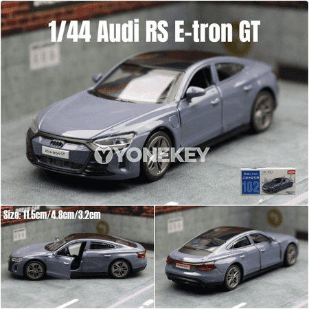 Audi RS E-tron GT metal oýunjak awtoulag, 1:43, çagalar üçin