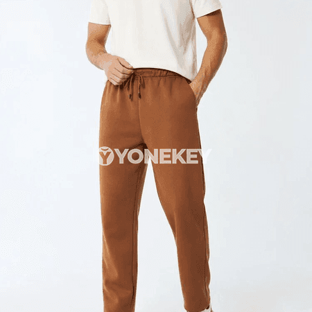 Erkekler üçin ýyly fleece sport balaklary, ýokary rahatlykly jübili model