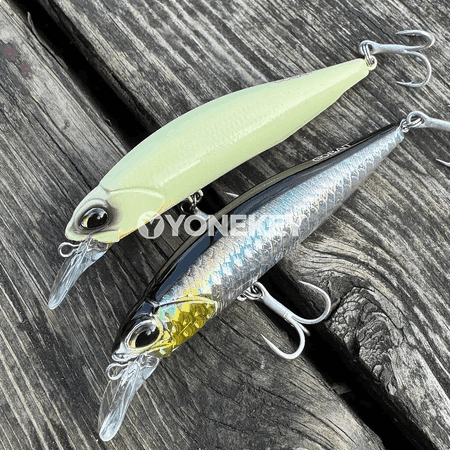 3 sany balyk tutmak üçin lure toplumy, 5 g / 8,5 g minnow