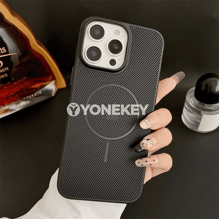 iPhone üçin magnitli ýylylygy ýaýradyjy ýeňil gorag gapak