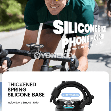 Joyroom silikon welosiped telefon saklaýjy, 4-7" üçin uniwersal