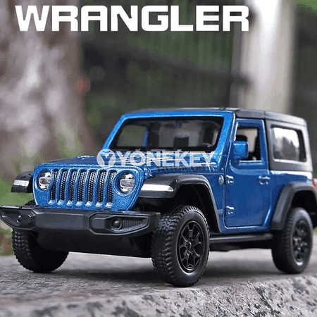 Jeep Wrangler Rubicon 1:36 metal model awtoulag, pull-back